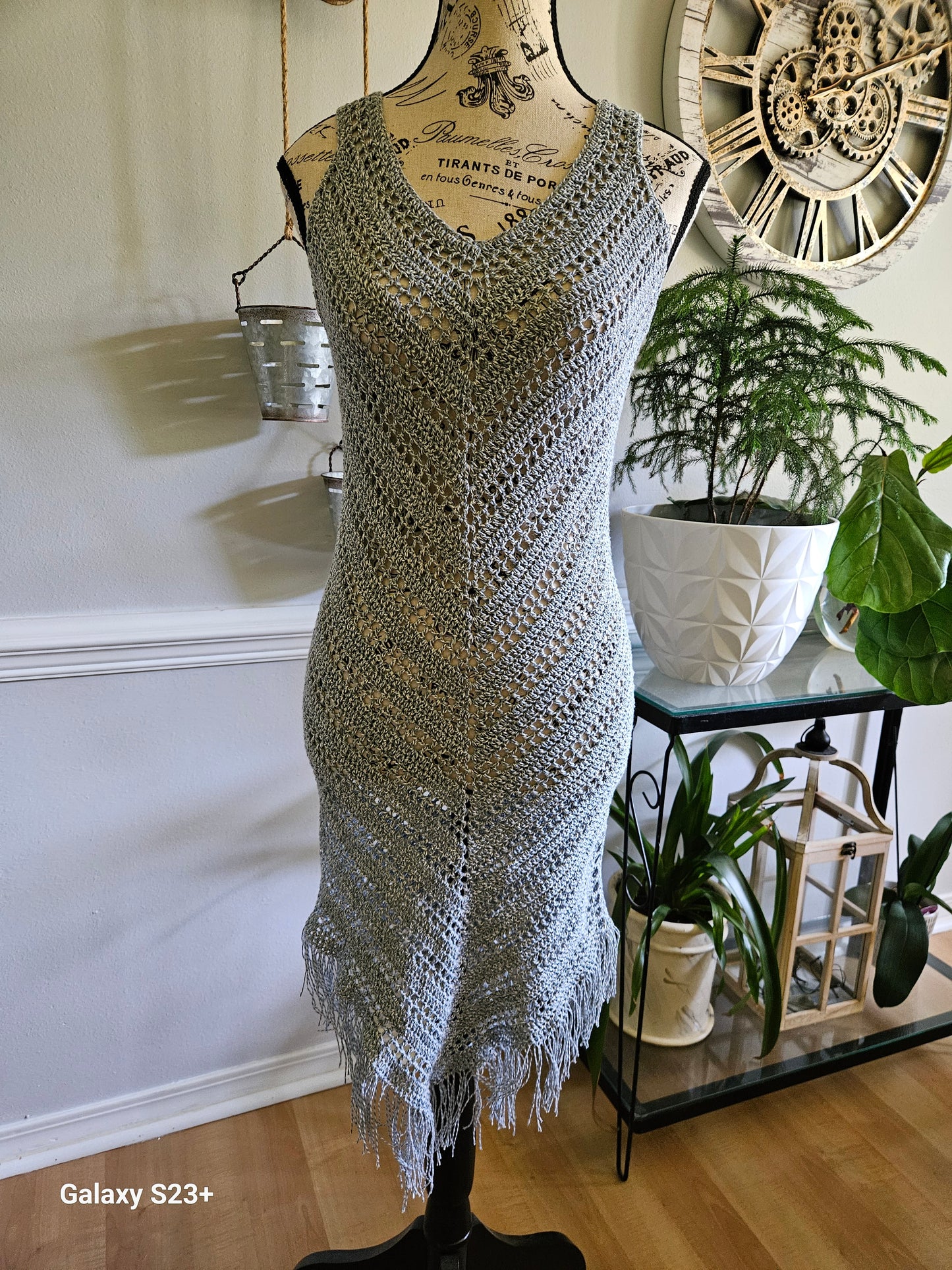 Crochet Beach Swim Cover Up