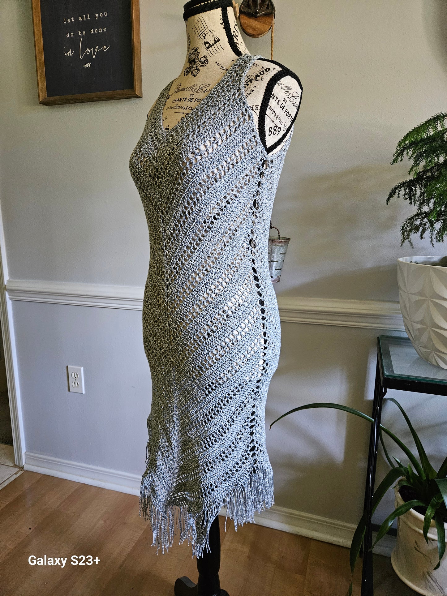 Crochet Beach Swim Cover Up