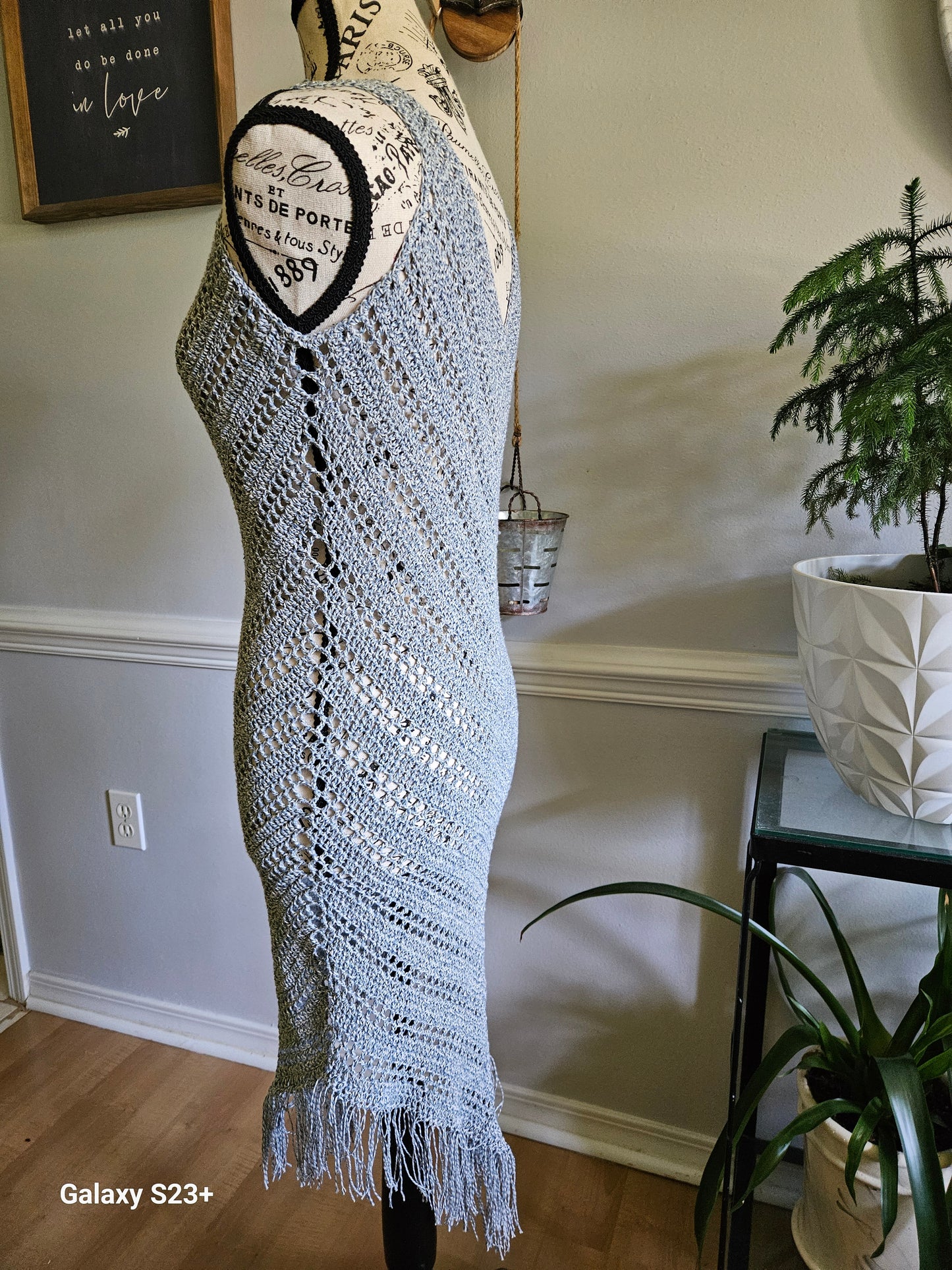 Crochet Beach Swim Cover Up