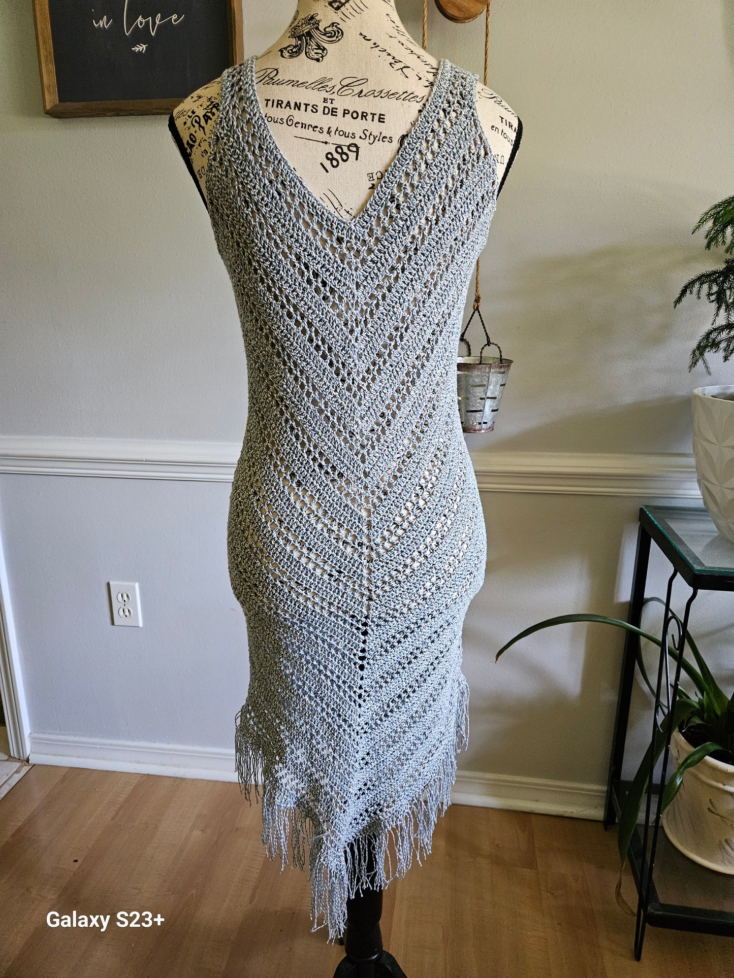 Crochet Beach Swim Cover Up